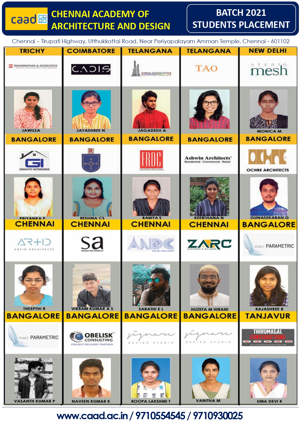 Batch 2021 Placement Poster 1